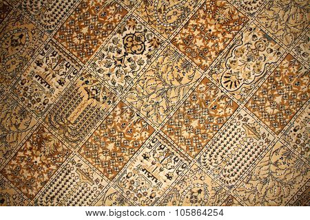 turkish carpet pattern