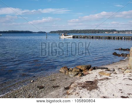Beautiful Coast Line Beach Denmark