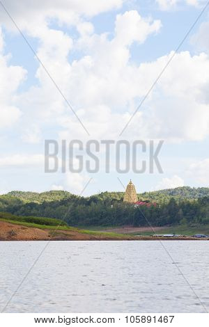 Pagoda Of Temple Sagklaburi