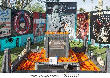 Traditional Mexican Altar Installation.