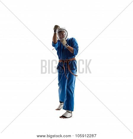 Kudo fighter is fighting Isolated