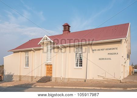 Hall Of The Dutch Reformed Church In Prieska