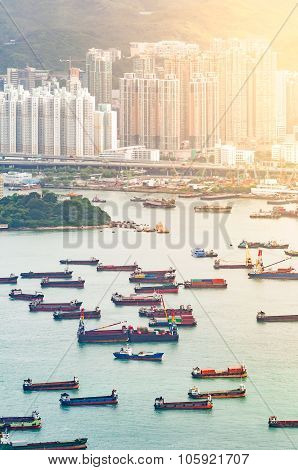Cargo Container Ship.