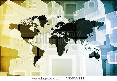International Crisis or Worldwide Global Problem as Art