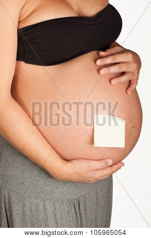 Pregnant Woman Withposit