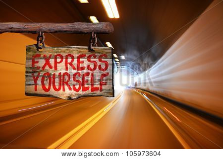 Express Yourself Sign