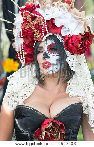 Woman With Sugar Skull