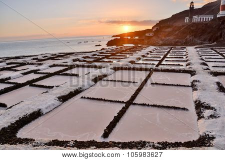 Salt Flats in the Canry islands