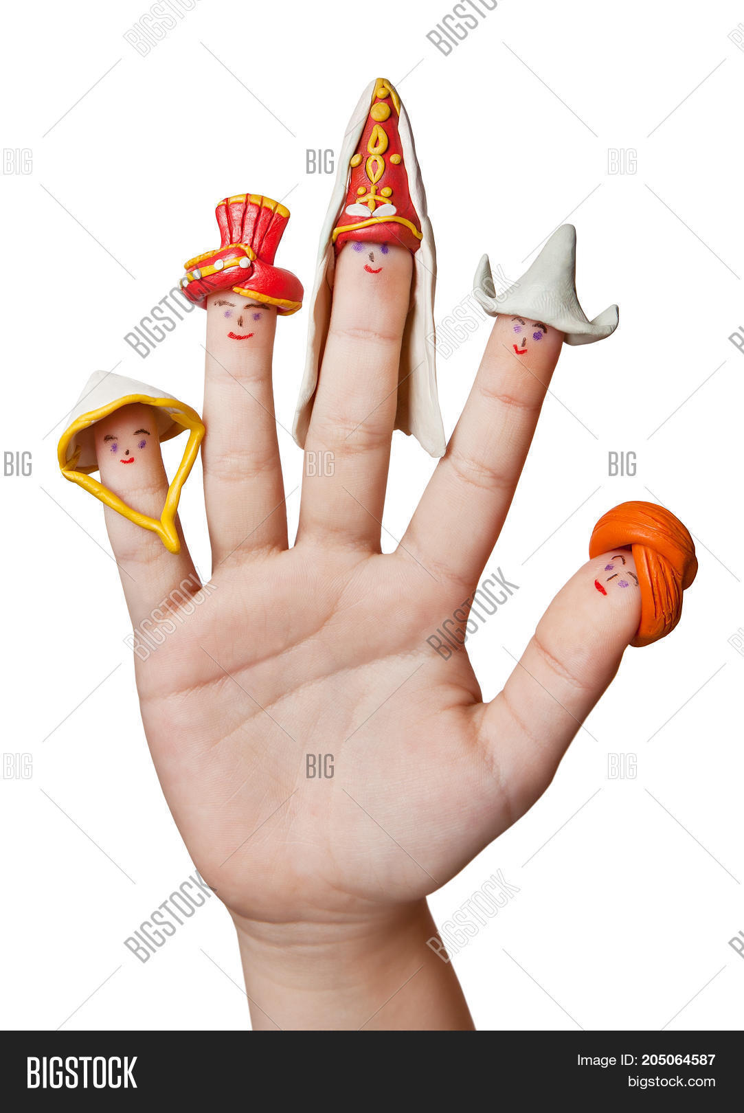 Fingers Men Hats Image & Photo (Free Trial) Bigstock