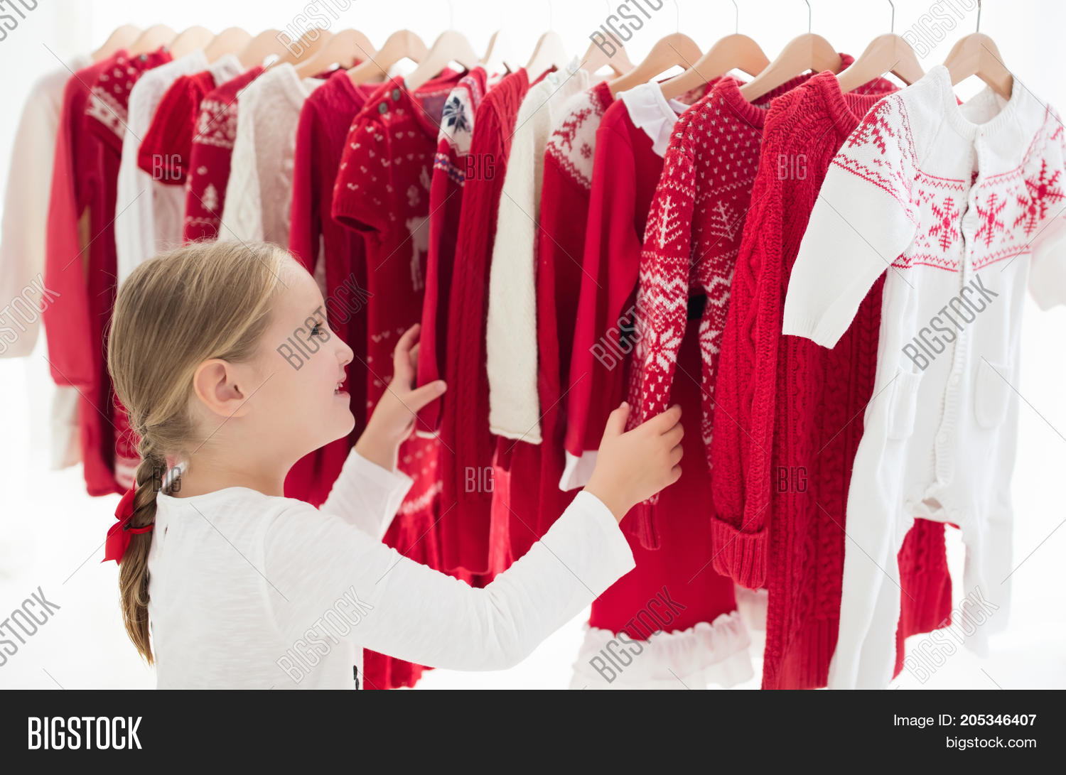 Clothes Rack Red Image & Photo (Free Trial) | Bigstock