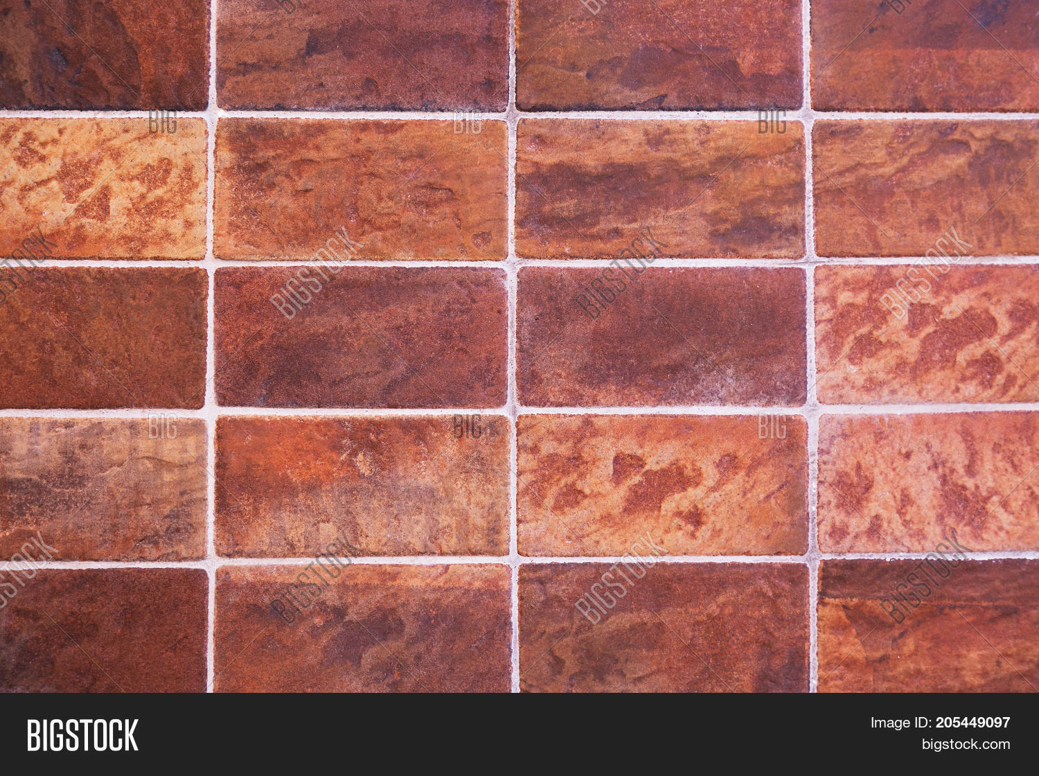 Classic Red Tile Wall Image & Photo (Free Trial) Bigstock