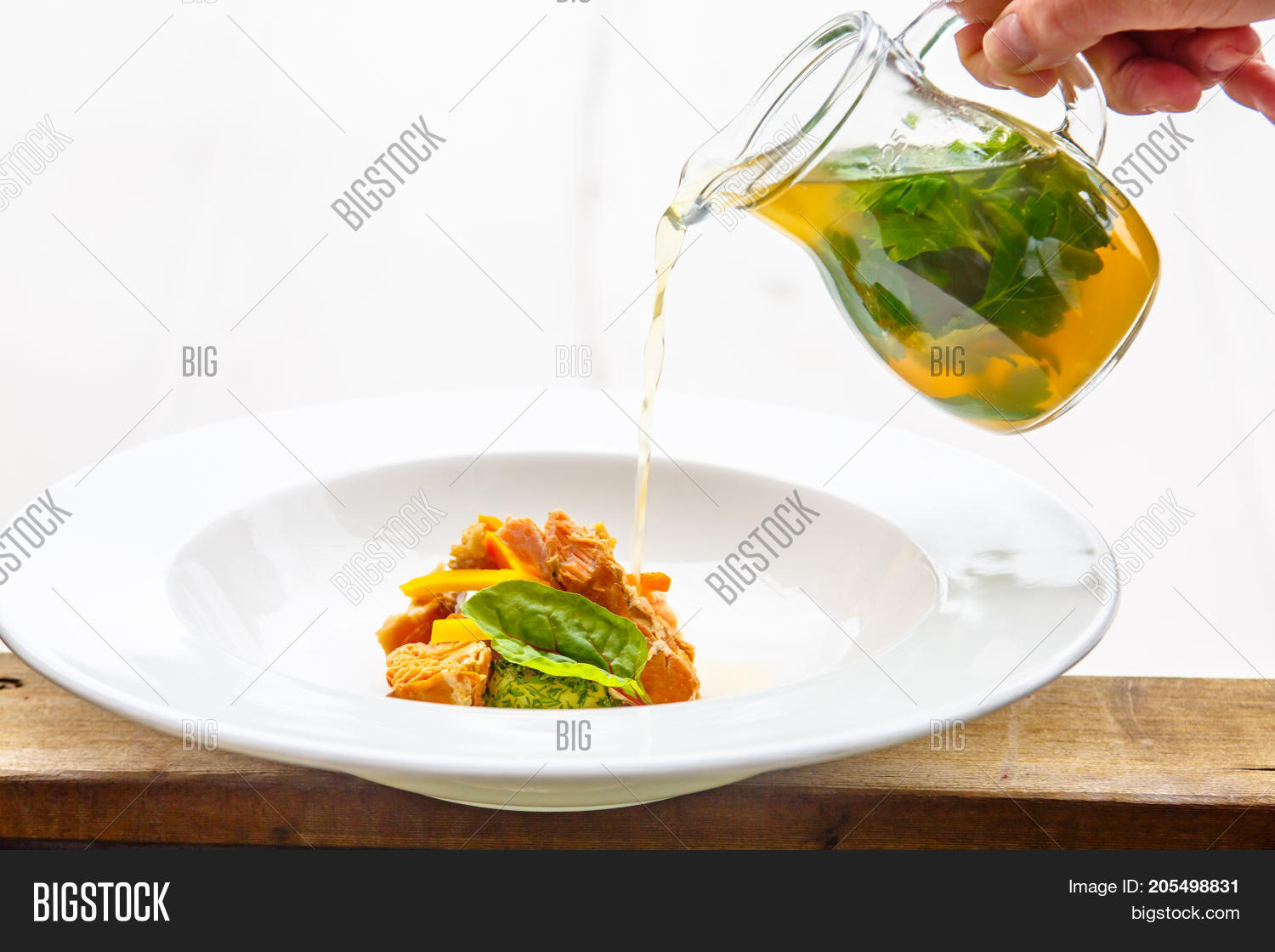 Fish Soup Salmon Clear Image & Photo (Free Trial) | Bigstock