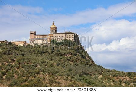 The Sanctuary of Tindari in Sicily. Italy