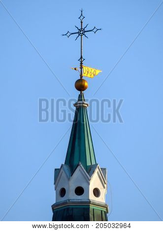 Rimini - Closeup of Catholic Church - Parrocchia Santa Maria Ausiliatrice