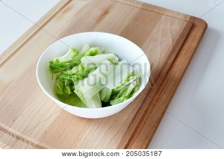 Organic White Cabbage Casually