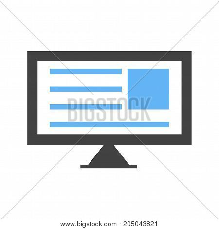 News, online, bbc icon vector image. Can also be used for news and media. Suitable for mobile apps, web apps and print media.