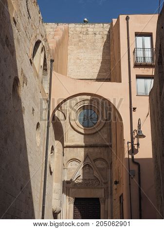 Casteddu (meaning Castle Quarter) In Cagliari