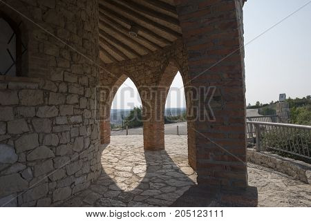 Hermitage Fayon in Zaragoza province in Spain