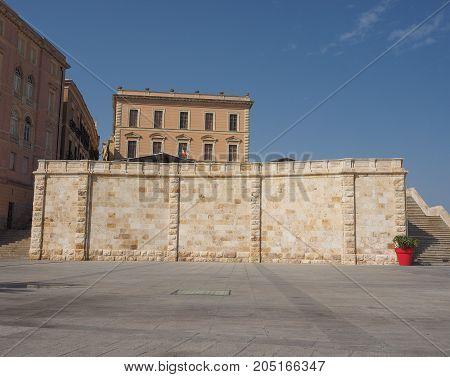 Casteddu (meaning Castle Quarter) In Cagliari