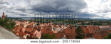 Ptuj Slovenia city of the museum oldest settlement