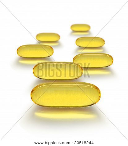 Transparante geneeskunde Capsules