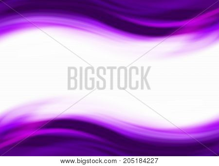 Abstract Background with  Purple and Violet Waves.