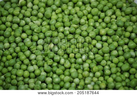 Nuts young pea seeds green peeled bulk