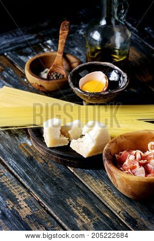 Ingredients For Pasta Carbonara