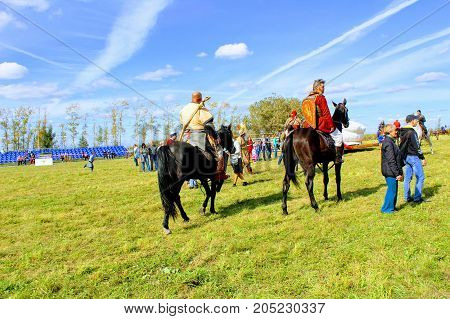 September, 16 2017, Tula, Russia - The International Military and Historical Festival 