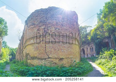 The Buildings Of Old Fort Tarakanov