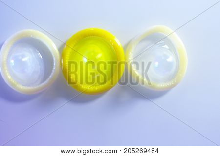 Rubber Condom Contraceptive