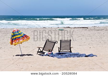 Strand scene