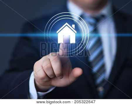 Property Management Real Estate Mortgage Rent Buy concept.