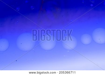 Colorful Water Bubles On Water As Background