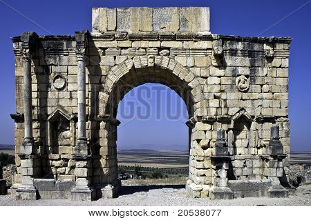 Volubilis, Maroko