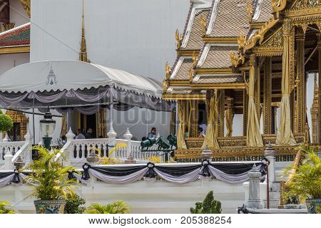 Phra Thinang Dusit Maha Prasat In Royal Palaceas