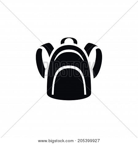 Haversack Vector Element Can Be Used For Haversack, Backpack, Bag Design Concept.  Isolated Packsack Icon.