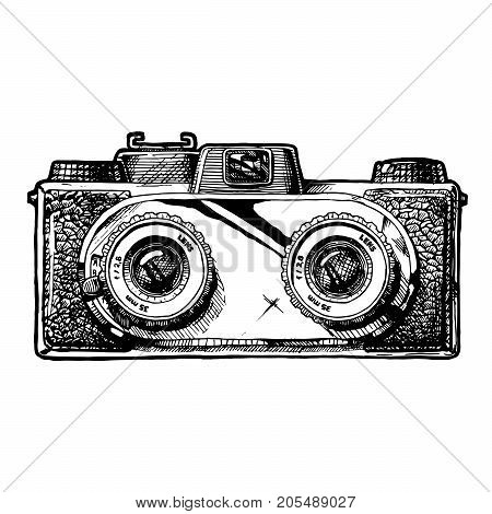 Illustration Of Stereo Camera