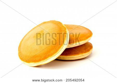 Tasty Pancake On A White