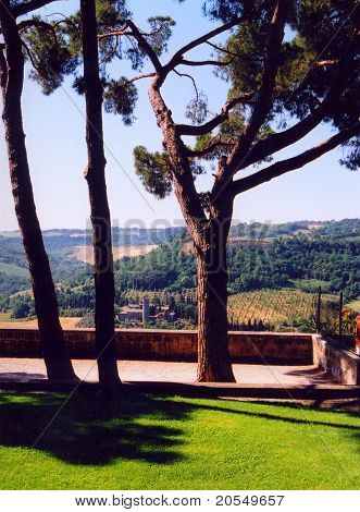 มุมมองจาก Orvieto