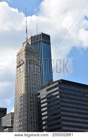 Minneapolis, Minnesota - Jul 27: W Minneapolis (the Foshay Tower) In Minnesota, As Seen On July 27, 
