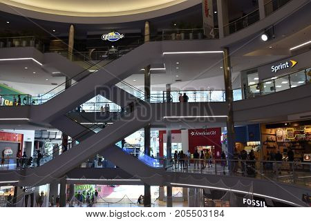 BLOOMINGTON, MINNESOTA - JUL 27: Mall of America in Bloomington, Minnesota, as seen on July 27, 2017. It is the second largest mall in terms of leaseable space and the largest mall in the United States in terms of total floor area.
