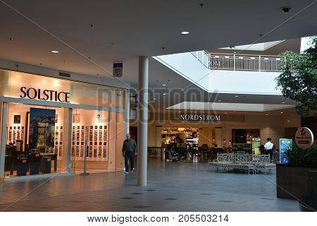 BLOOMINGTON, MINNESOTA - JUL 27: Mall of America in Bloomington, Minnesota, as seen on July 27, 2017. It is the second largest mall in terms of leaseable space and the largest mall in the United States in terms of total floor area.