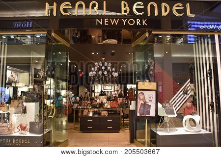 Bloomington, Minnesota - Jul 27: Henri Bendel New York Store At Mall Of America In Bloomington, Minn