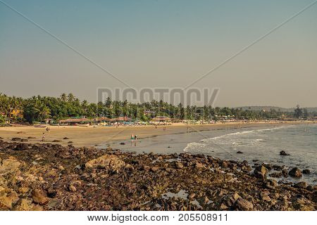 View Of Arambol Beach