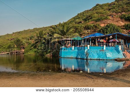 Indian Cafe On Arambol Beach