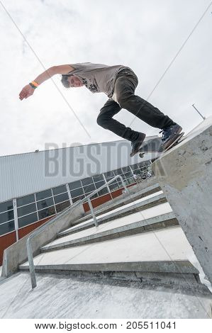 Unidentified Skater During The 4Th Stage Dc Skate Challenge