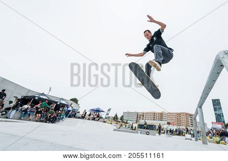 Jorge Simoes During The 4Th Stage Dc Skate Challenge