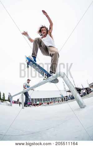 Pedro Fangueiro During The 4Th Stage Dc Skate Challenge
