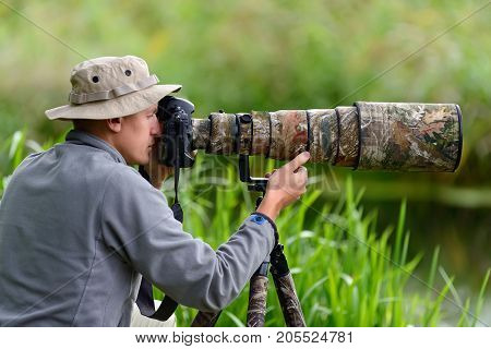 Wildlife Photographer Outdoor